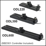 1470 ps, 2000 ps, and 4000 ps Optical Delay Lines with Benchtop Controller