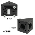 Right-Angle Kinematic Cage Mount for Parabolic Mirrors