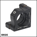 Ø1/2in Mini-Series Kinematic Mirror Mount