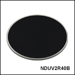 Ø50 mm UV Fused Silica Metallic ND Filters, Unmounted