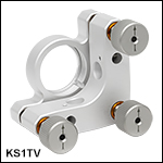 Vacuum-Compatible Ø1in SM-Threaded Kinematic Mirror Mount
