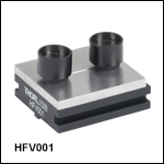 Flexure Stage Accessories: V-Groove Fiber Holder