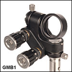 Full Gimbal Mirror Mount for Ø1in Optics