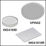 UV Fused Silica Broadband Windows, Uncoated