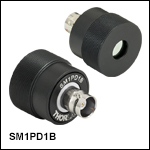 SM1-Threaded Mounted Photodiode, Anode Grounded
