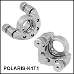 Ø1in Polaris<sup>®</sup> SM1-Threaded Kinematic Mirror Mounts, 2 Adjusters