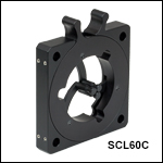 Self-Centering Lens Mount, 60 mm Cage Compatible