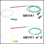 488 nm / 532 nm Wavelength Combiners/Splitters (WDMs)