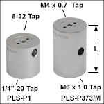 Vacuum-Compatible Ø1in (Ø25 mm) Posts for Polaris<sup>®</sup> Mounts, One Mounting Hole