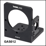 Mounting Bracket for Large Beam Galvo Mirrors and Scan Lenses