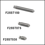 1/4in-80 Fine Hex Adjusters with Side Torque Holes