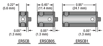 ER Rod Adapter Cross-Sections