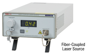 Fiber-Coupled Laser Light Source