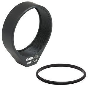 LMR1.5/M - Lens Mount with Retaining Ring for Ø1.5in Optics, M4 Tap
