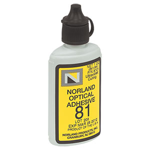 NOA81 - Fast Curing Optical Adhesive, 1 oz.