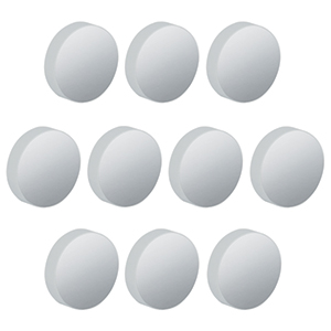 PF10-03-F01-10 - Ø1in UV-Enhanced Aluminum Mirror, 10 Pack