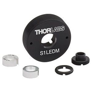 S1LEDM - SM1-Threaded Mount for TO-18, TO-39, TO-46, or T-1 3/4 LEDs