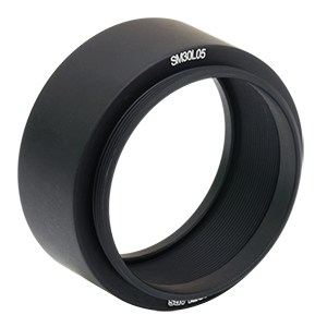 SM30L05 - SM30 Lens Tube, 1/2in Thread Depth, One Retaining Ring Included