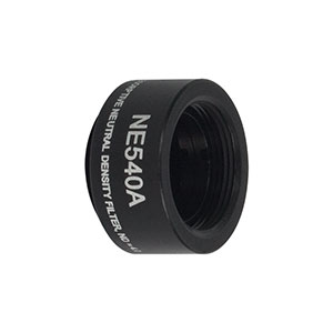 NE540A - Ø1/2in Absorptive ND Filter, SM05-Threaded Mount, Optical Density: 4.0