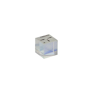 PBS102 - 10 mm Polarizing Beamsplitter Cube, 620 - 1000 nm