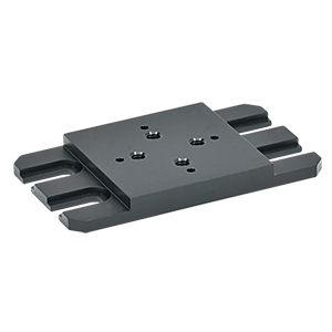 MT401 - Base Plate for MT Series Translation Stages, 1/4in-20 Mounting Holes