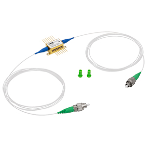 BOA1004P - C-Band Booster Optical Amplifier, CWL=1550 nm (Typ.), 15 dBm (Typ.) Output Power, Butterfly Pkg, PM, FC/APC