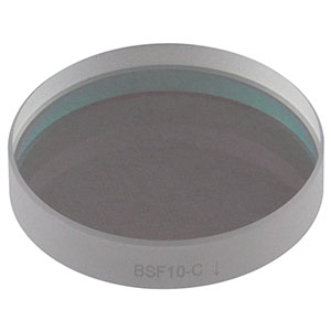 BSF10-C - Ø1in UVFS Beam Sampler for Beam Pick-Off, ARC: 1050-1700 nm, 5 mm Thick
