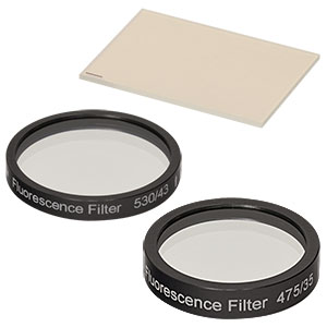 MDF-FITC - FITC Excitation, Emission, and Dichroic Filters (Set of 3) 