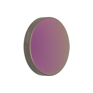 LA8126-E - Ø1/2in Si Plano-Convex Lens, f = 20.0 mm, AR-Coated: 2-5 µm 