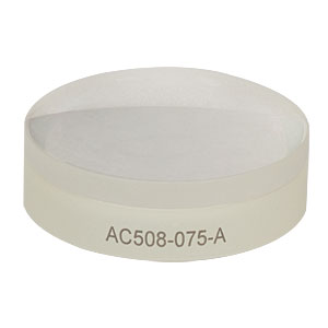 AC508-075-A - f = 75 mm, Ø2in Achromatic Doublet, ARC: 400 - 700 nm