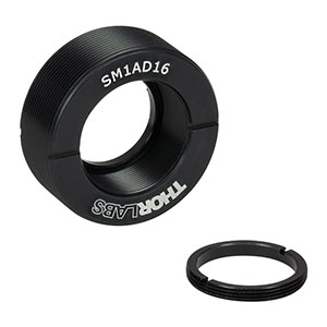 SM1AD16 - Externally SM1-Threaded Adapter for Ø16 mm Optic, 0.40in Thick
