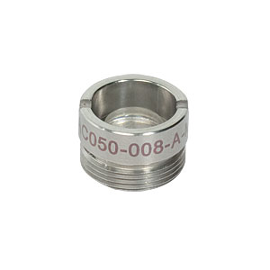 AC050-008-A-ML - f=7.5 mm, Ø5 mm Achromatic Doublet, M9x0.5 Threaded Mount,  ARC: 400-700 nm