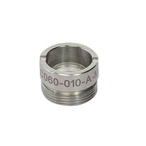 AC060-010-A-ML - f=10 mm, Ø6 mm Achromatic Doublet, M9x0.5 Threaded Mount, ARC: 400-700 nm