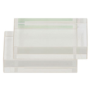 LCC1312-A - 10 mm x 10 mm Empty Liquid Crystal Cell, 4 µm Gap