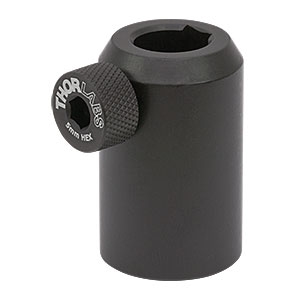 PH40/M - Ø12.7 mm Post Holder, Spring-Loaded Hex-Locking Thumbscrew, L=40 mm 