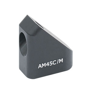 AM45C/M - 45° Angle Block, M4 Counterbore, M4 Post Mount