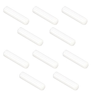 CF440-10 - Ø2.5 mm, 10.5 mm Long Ceramic Ferrule for MM Fiber, Ø440 µm Bore Size, 10 Pack