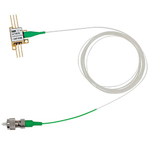 SAF1550P2 - Mounted SAF Gain Chip, Half Butterfly Pkg, CWL = 1550 nm, PM Fiber 