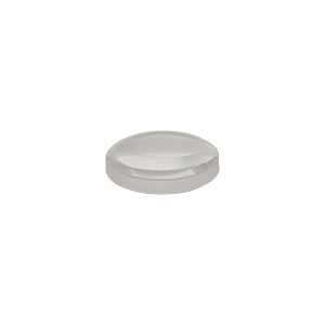 LA4936 - f = 30.1 mm, Ø1/2in UV Fused Silica Plano-Convex Lens, Uncoated