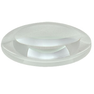 LA4545 - f = 100.0 mm, Ø2in UV Fused Silica Plano-Convex Lens, Uncoated