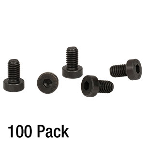 SH6M10LP - M6 x 1.0 Low-Profile Channel Screw, 10 mm Long, 100 Pack