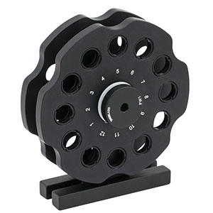 FW2B - Filter Wheel Station for Ø1/2in Filters, Two Wheels, 24 Filter Capacity