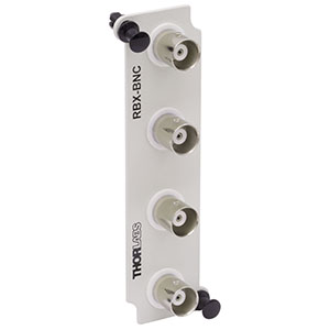 RBX-BNC - BNC-to-Solder-Terminals Electrical Feedthrough Panel