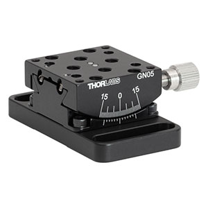 GN05 - Small Goniometer with 1/2in Distance to Point of Rotation, ±15°