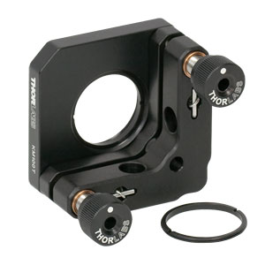 KM100T - SM1-Threaded Kinematic Mount for Thin  Ø1in Optics