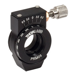 PRM05 - High-Precision Rotation Mount for Ø1/2in (12.5 mm) Optics