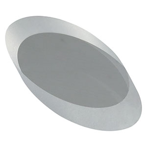 BW1302 - UVFS Brewster Window, 13.0 mm Minor Diameter, 2.0 mm Thick