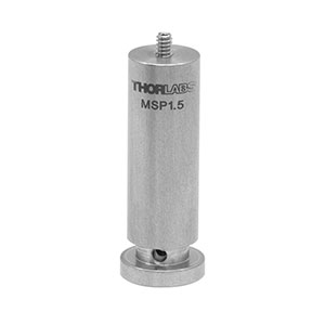 MSP1.5 - Ø0.47in Pedestal Pillar Post, 4-40 Setscrew and Taps, L = 1.5in