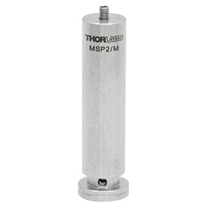 MSP2/M - Ø12 mm Pedestal Pillar Post, M3 Setscrew and Taps, L = 50 mm