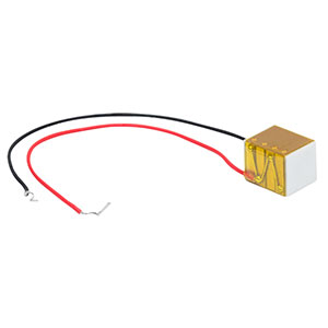 PK4GA2P2 - Discrete Piezo Stack, 150 V, 8.5 µm Displacement, 7.0 mm x 7.0 mm x 9.0 mm, Two Flat End Plates